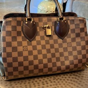 Fabulous Louis Vuitton Cuir Damier Taurillon Normandy Noir - Receipt